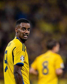Alexander Isak of Sweden