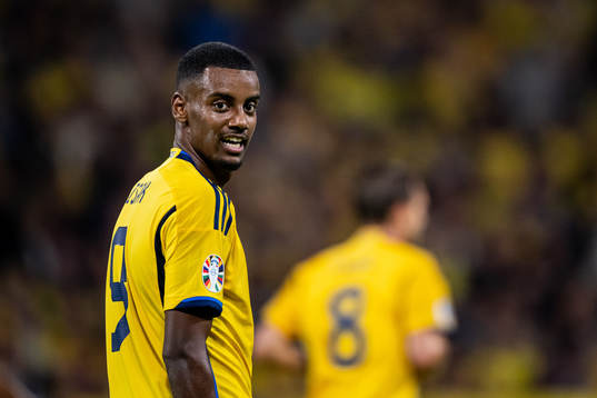 Alexander Isak of Sweden