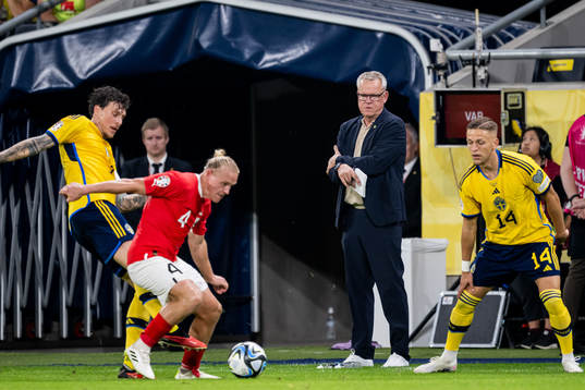 Head coach Janne Andersson of Sweden