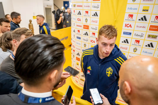 Dejan Kulusevski of Sweden