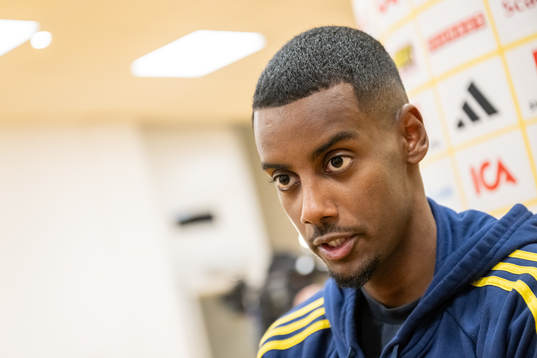 Alexander Isak of Sweden