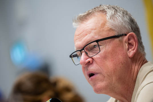 Head coach Janne Andersson of Sweden