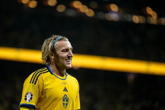 Emil Forsberg of Sweden