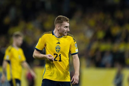 Dejan Kulusevski of Sweden