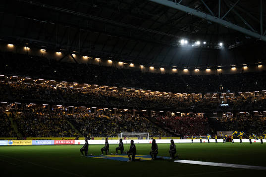 View over Friends Arena
