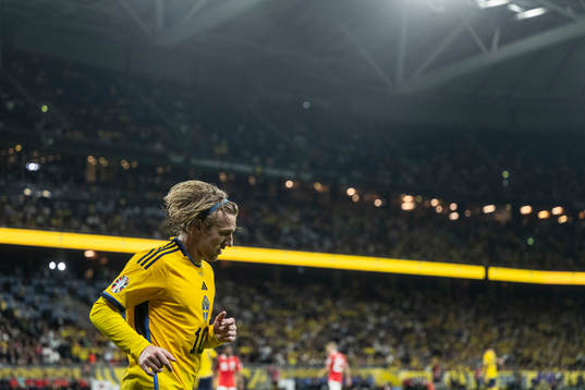 Emil Forsberg of Sweden