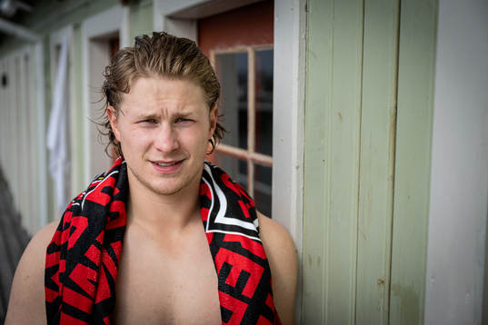 Lauri Pajuniemi, ishockeyspelare i SHL-laget Malmö