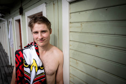 Janne Kuokkanen, ishockeyspelare i SHL-laget Malmö