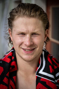 Lauri Pajuniemi, ishockeyspelare i SHL-laget Malmö