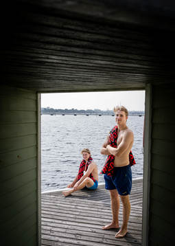 Lauri Pajuniemi och Janne Kuokkanen, ishockeyspelare i
