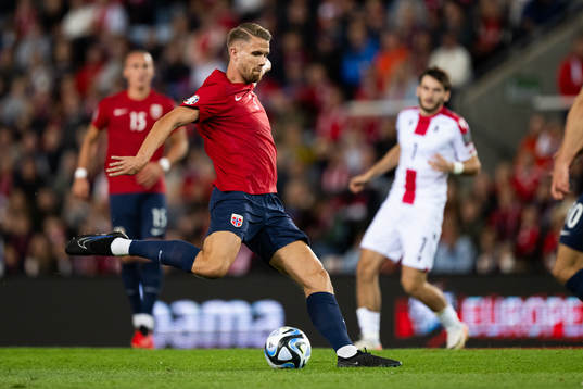 Kristoffer Ajer of Norway