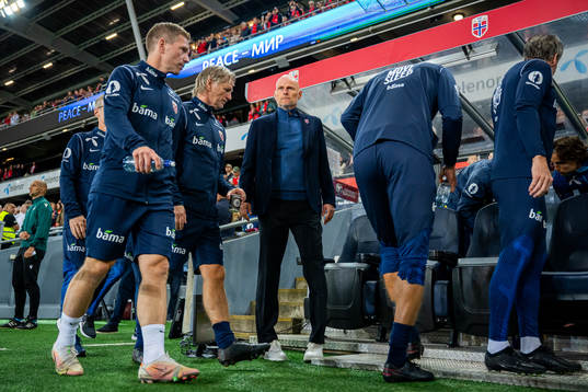 Ståle Solbakken, head coach of Norway
