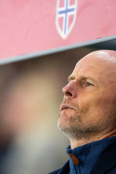 Ståle Solbakken, head coach of Norway