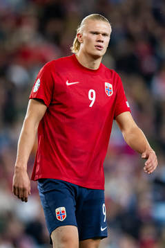 Erling Braut Haaland of Norway