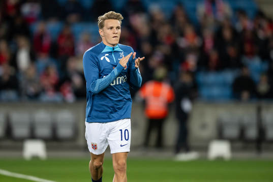 Martin Ødegaard of Norway