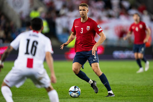 Kristoffer Ajer of Norway