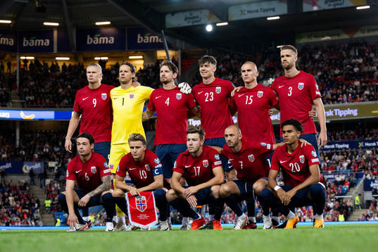 The staring eleven of Norway