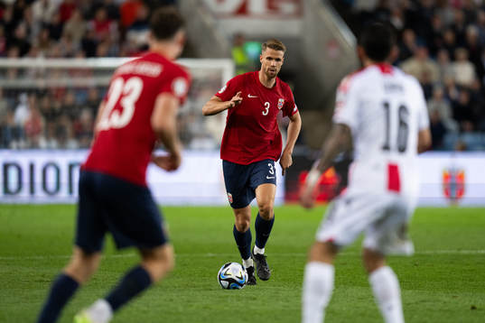 Kristoffer Ajer of Norway