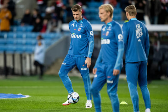 Alexander Sørloth of Norway