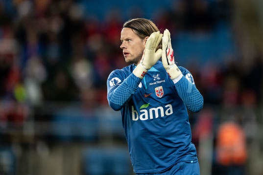 goalkeeper Ørjan Håskjold Nyland of Norway