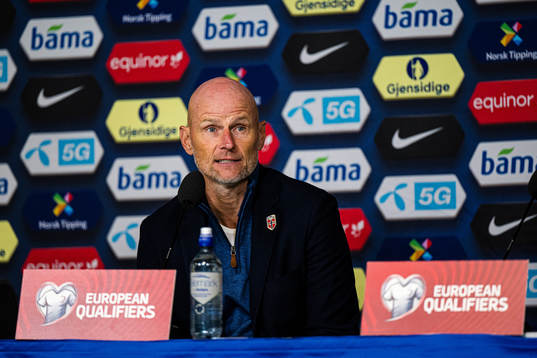 Ståle Solbakken, head coach of Norway
