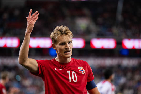 Martin Ødegaard of Norway