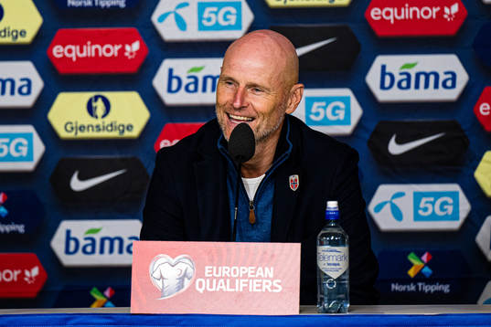 Ståle Solbakken, head coach of Norway