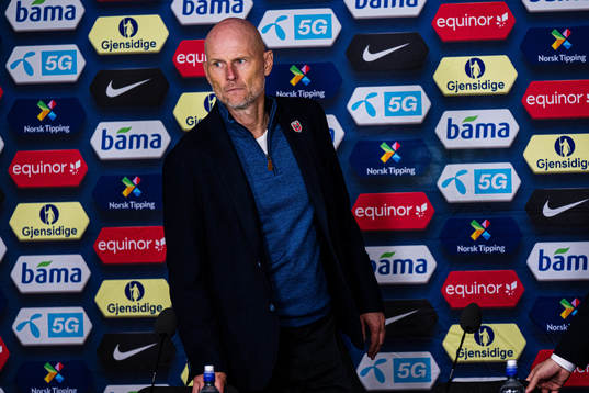 Ståle Solbakken, head coach of Norway