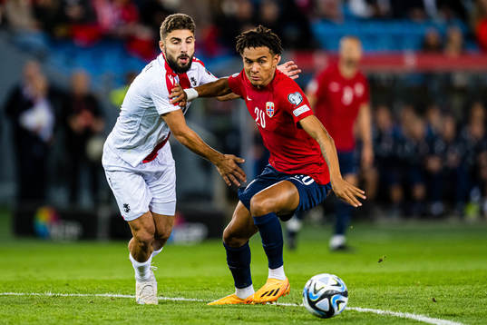 Antonio Nusa of Norway