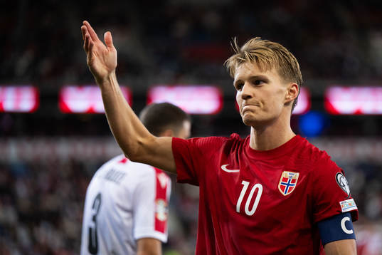 Martin Ødegaard of Norway