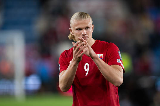 Erling Braut Haaland of Norway