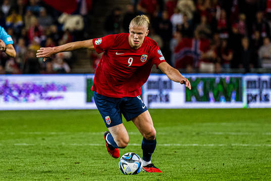 Erling Braut Haaland of Norway