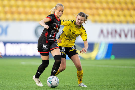 Trollhättans Ellen Bengtsson och Elfsborgs Ida Backlund