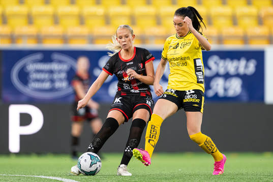Trollhättans Ellen Bengtsson och Elfsborgs Izabella