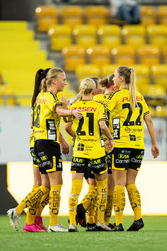 Elfsborgs spelare jublar
