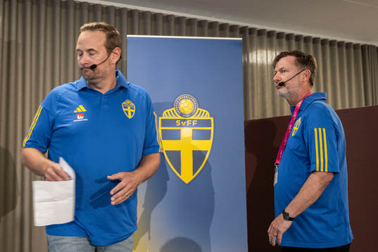 Martin Qvarmans Möller, U23 coach and head coach Peter