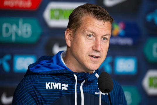 Leif Gunnar Smerud, interim head coach of the Norwegian