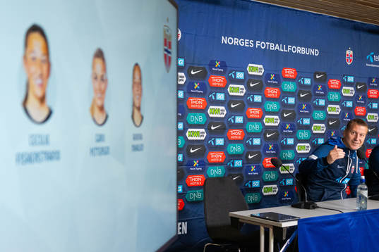Leif Gunnar Smerud, interim head coach of the Norwegian