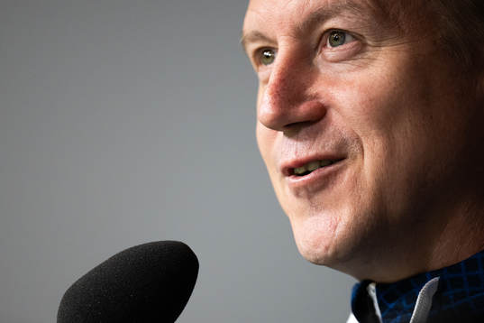 Leif Gunnar Smerud, interim head coach of the Norwegian