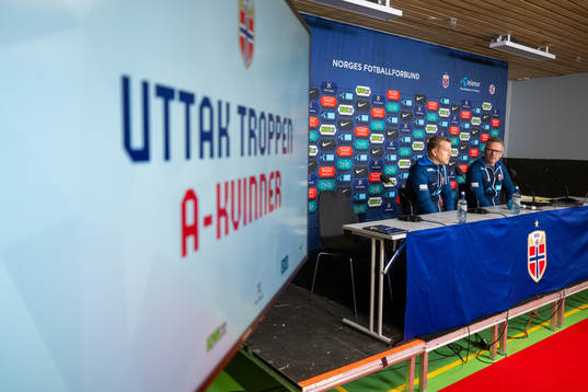 Leif Gunnar Smerud, interim head coach of the Norwegian