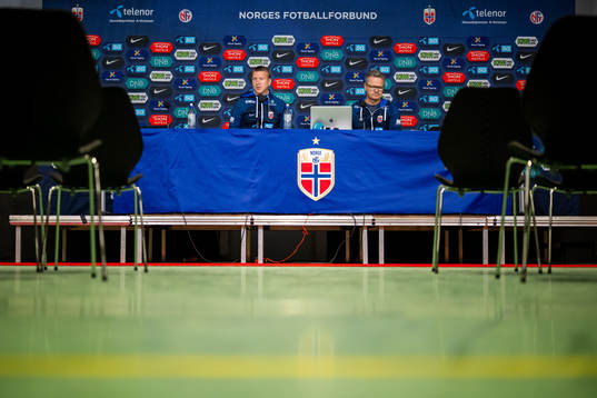 Leif Gunnar Smerud, interim head coach of the Norwegian