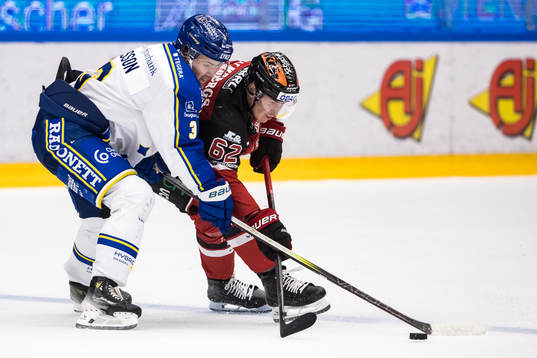 Leksands Fred Nilsson och Örebros Robert Leino