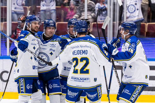 i230914 Leksands Lucas Elvenes, Olle Alsing och Patrik