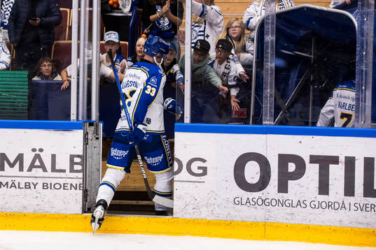Leksands Eddie Larsson deppar