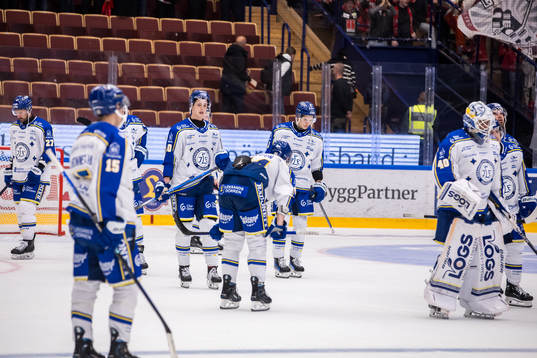 Leksands spelarna deppar