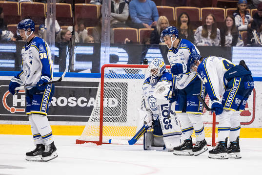 Leksands spelarna deppar