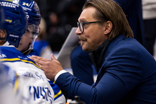 Leksands tränare Björn Hellkvist