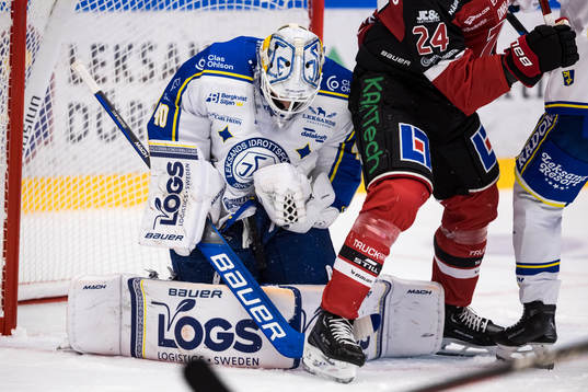 Leksands målvakt Mantas Armalis