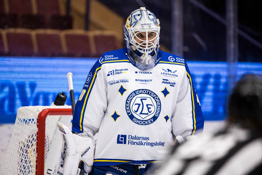 Leksands målvakt Mantas Armalis
