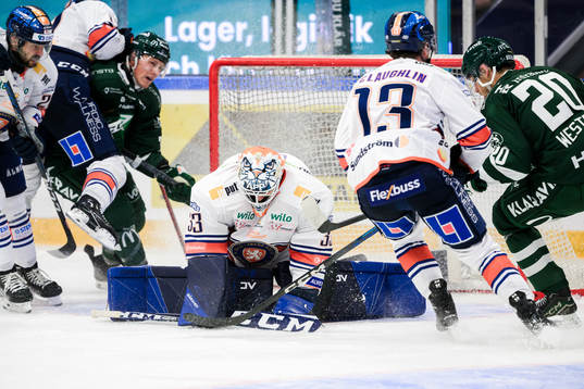 Växjös målvakt Emil Larmi